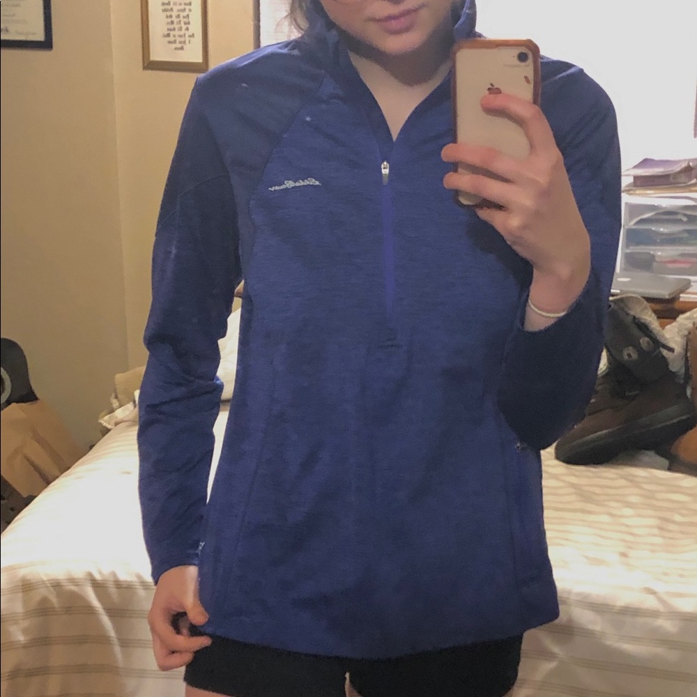 Eddie Bauer Quarter Zip Athletic Pullover